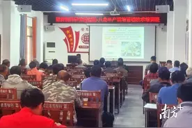 助力八角丰产又增收，信宜思贺镇举办双技能培训班图片