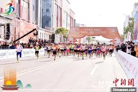 万余名跑友将聚炎帝故里角逐马拉松赛图片