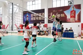 第14届湖南省直单位气排球比赛开赛  华声在线女队夺冠图片