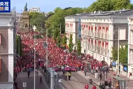 荷兰大批抗议者要求政府阻止以军在加沙地带的行动图片