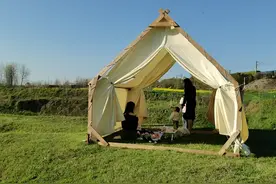 露营踏青成淮滨市民休闲“顶流”图片