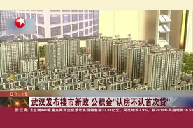 武汉发布楼市新政 公积金“认房不认首次贷”视频封面