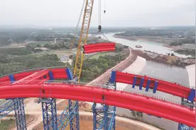 平陆运河项目累计完成总投资超七成 各项工程进度超时序完成图片