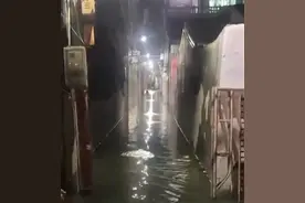 广东陆丰多个乡镇出现海水倒灌，官方：未来两天需持续观察，建议居民减少外出图片