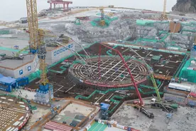 中广核福建宁德核电站首台“华龙一号”机组主体工程今日开工图片