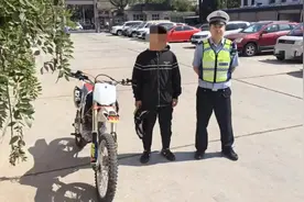 龙口公安交警精准打击查获两起“炸街”摩托车图片