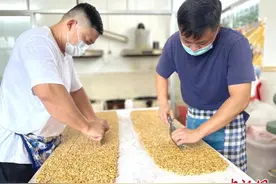 广东侨乡信宜百年古制法花生糖：游子梦乡里的甜蜜图片