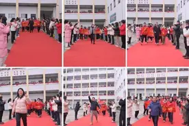 逐梦路上搏百日 青春赛场写华章——安庆市开发区实验学校举行2024届中考百日誓师大会图片