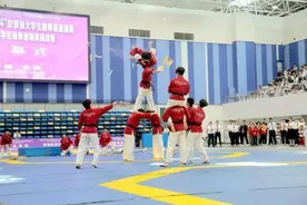 安徽省首届大学生跆拳道比赛举行图片