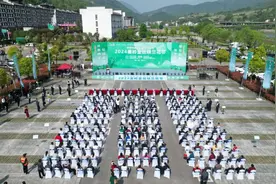 春满峡谷兰花香！2024中国秦岭·金丝峡兰花节开幕图片