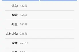 查分一刻丨祝贺！成都外国语学校文科考生汪航正取得647分图片