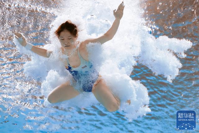 全运会 | 跳水女子个人全能决赛 广东队选手王伟莹夺冠