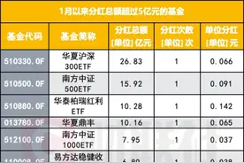 蛇年已至，哪些基金最豪气？债基密集 “红包雨”，宽基ETF也掀起分红潮图片