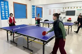 银发飞扬，活力乒乓——高虹镇开展老年乒乓交流活动图片