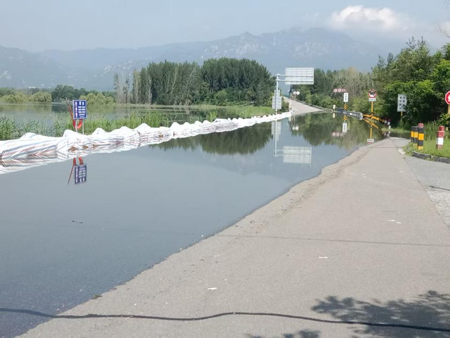 官厅水库水位持续上涨，请注意安全！