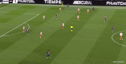 西甲：巴萨3-1逆转马竞