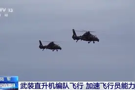 “硬核”知识 直升机编队突防战术怎么练？图片