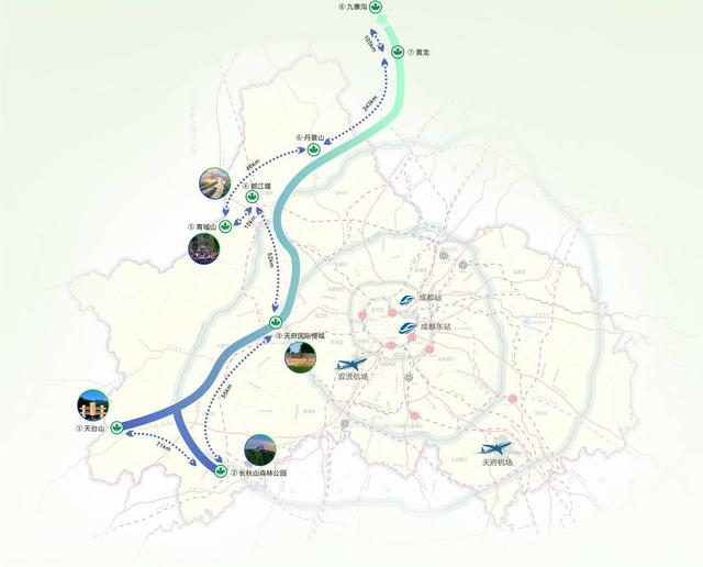 国庆中秋去哪里？成都推出六条精品旅游路线