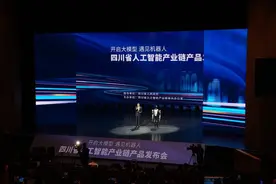 “C位出道”！多款“四川造”智能机器人、行业垂直大模型亮相这场发布会图片
