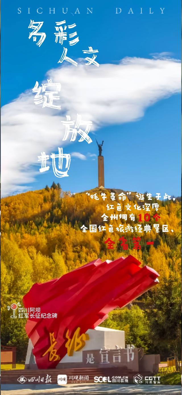 美进骨子里，一组海报带你看阿坝文旅“家底”有多厚？
