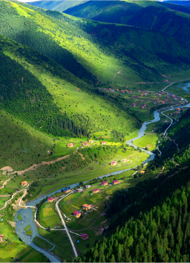 来甘孜南北川越线，超前点播初秋美景！