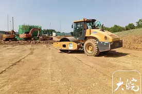 合肥运河新城再建一条重要道路图片