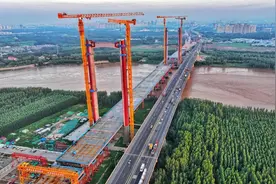 多项全国首次！双向十二车道！这个高速公路改扩建项目有新进展图片