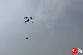 无人机足球、送外卖 连云港园博园这场无人机大赛科技感十足图片