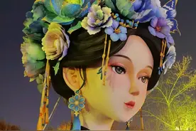 明湖灯会看雨荷图片