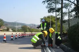 国道324线水头段路面启动升级改造 “世界石都”将有更好交通配套图片