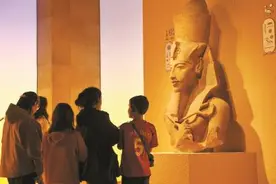 古埃及文明大展接待观众破200万人次，展期最后一周将冲击168小时连续开放纪录图片