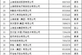 2024上海百强企业榜单发布：入围门槛105.8亿元，中国宝武蝉联第一图片