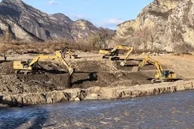 筑牢北京母亲河安全防线——永定河冬修水利见闻图片