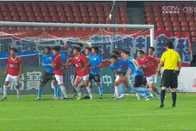 伤停补时连丢两球，海门珂缔缘1:3不敌广西恒宸，遭对手“双杀”图片