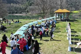 安徽这场新闻发布会，开在黄山花海间图片