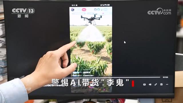 焦点访谈｜真假难辨 警惕AI带货“李鬼”！