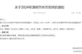 三大交易所公布清明节休市安排：4月4日至6日休市图片