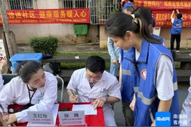 将课堂“搬”进基层！海南医校联动义诊丰富学生“第二课堂”图片