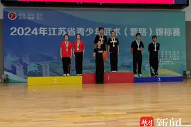 江苏省青少年武术（套路）锦标赛“武林”争霸，镇江勇夺11金5银3铜图片
