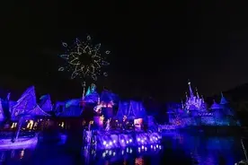 香港迪士尼乐园魔雪奇缘世界举办开幕庆典图片