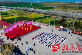 西平县嫘祖镇：赏樱盛会绽文化新花 兰衣赵村展振兴新貌图片