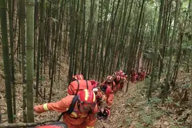 徒步深山3天2夜！红河消防成功营救被困人员图片
