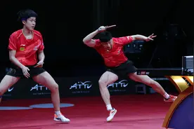 （体育）乒乓球——亚锦赛：樊振东/林高远夺得男双冠军图片