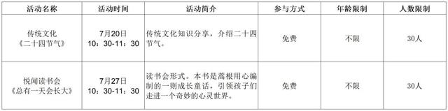 躲进书店过夏天！石景山这些宝藏书店7月活动预告