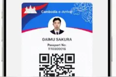 提醒！赴柬中国公民注意柬埔寨近期推行电子入境系统图片