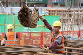 “五一”期间，这个工地300余人坚守工作岗位图片