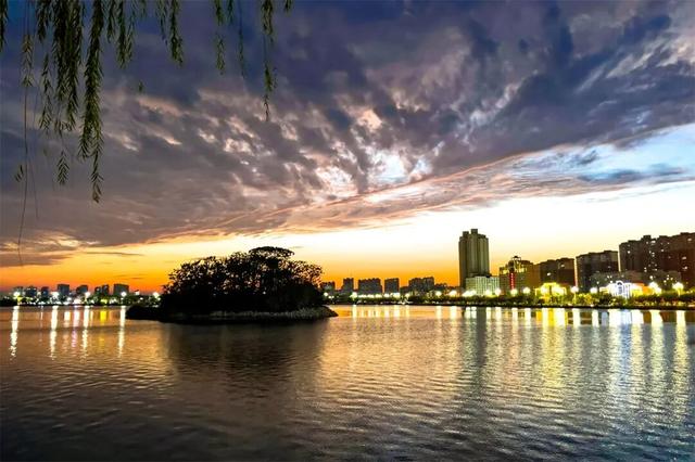 图说丨河南睢县：落霞满天夕阳红