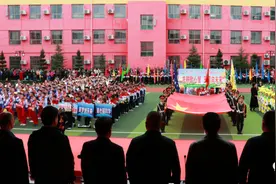 来看天水这所学校的田园趣味运动会图片