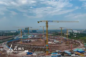 四川广安：川渝广安共享体育基地工程建设有序推进图片