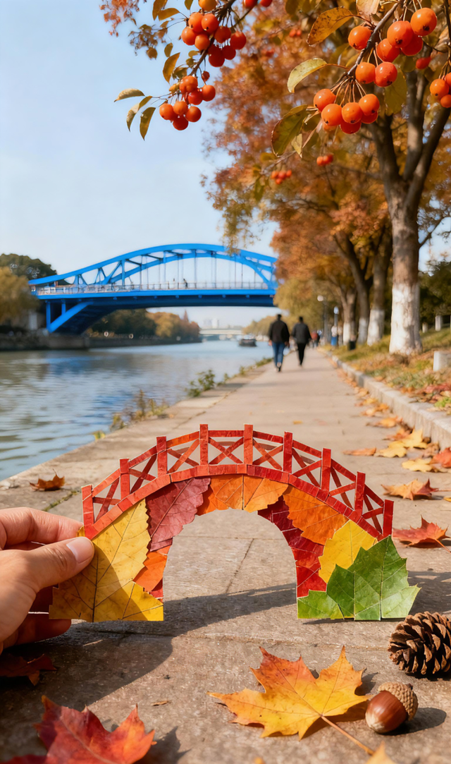 我在惠山，收集秋天